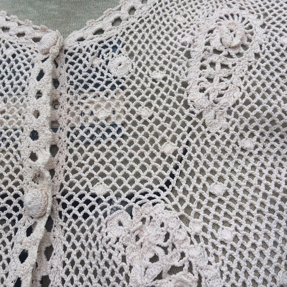 Crochet Cardigan Vintage - Picture 5 of 8